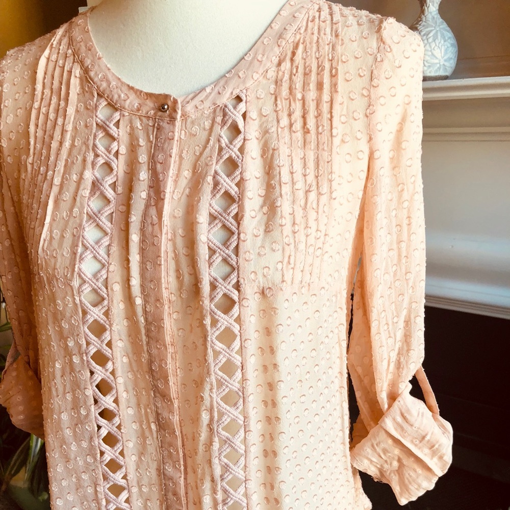 {Anthro} Meadow Rue Blouse - Picture 3 of 8